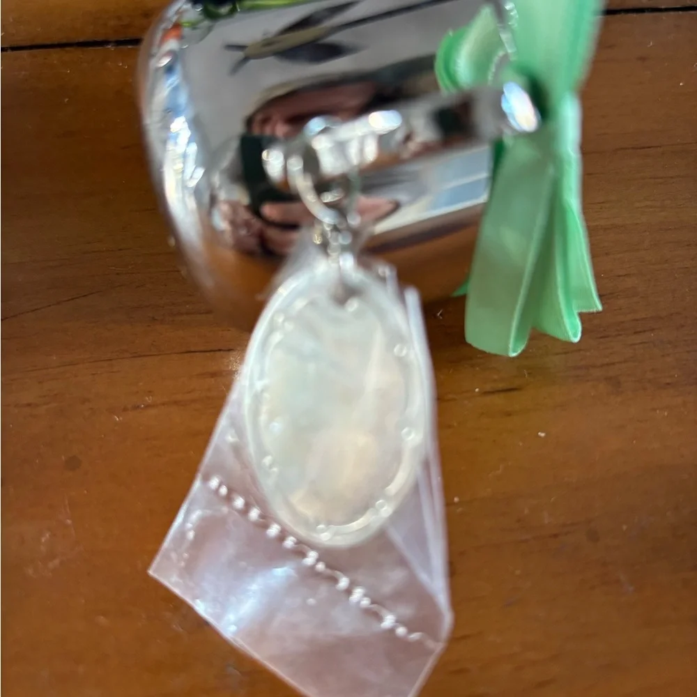 1999 Baby's First Christmas - Silver Cup Hallmark